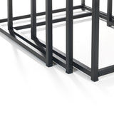 Staten Concrete Nest Of 3 Tables - Grey - STA101