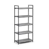 Staten Tall Concrete Bookcase - Grey - STA103
