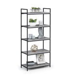 Staten Tall Concrete Bookcase - Grey - STA103