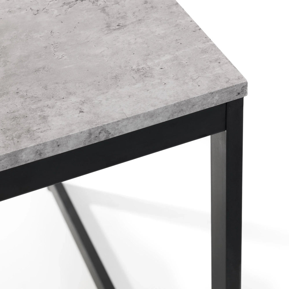 Staten Concrete Dining Table - Grey - STA106