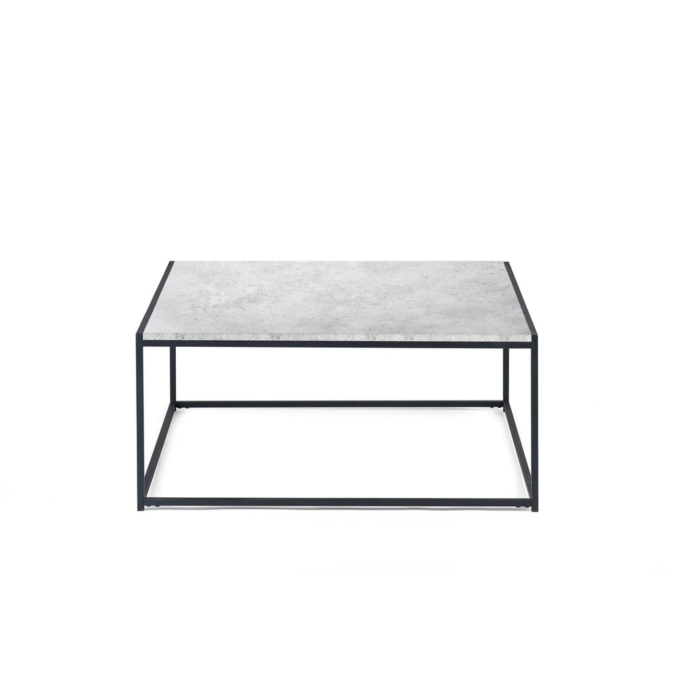 Staten Square Coffee Table - Grey - STA110