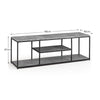 Staten TV Unit - Grey - STA112