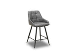 Stella Counter Stool Grey PU