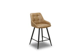 Stella Counter Stool Taupe PU