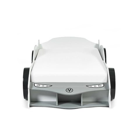 Storm Racer Car Bed - White - STO001