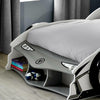 Storm Racer Car Bed - White - STO001