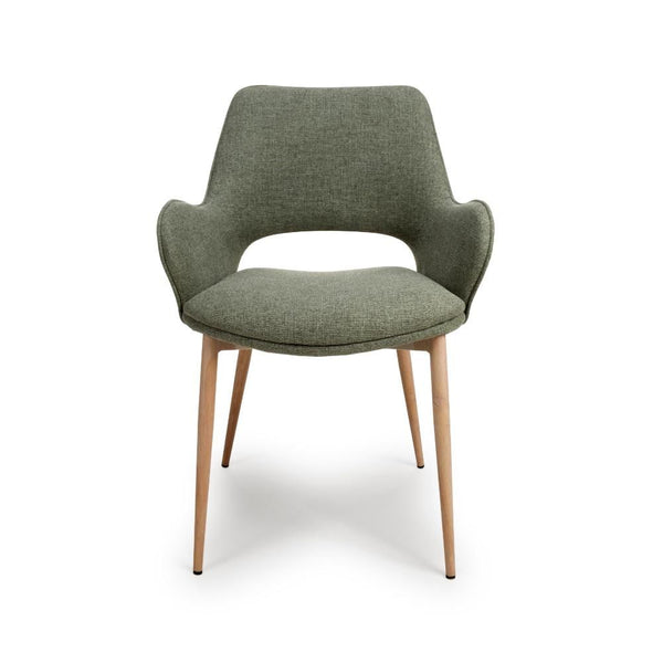 Sydney Chair - Sage (Sold in 2's) - Main Image