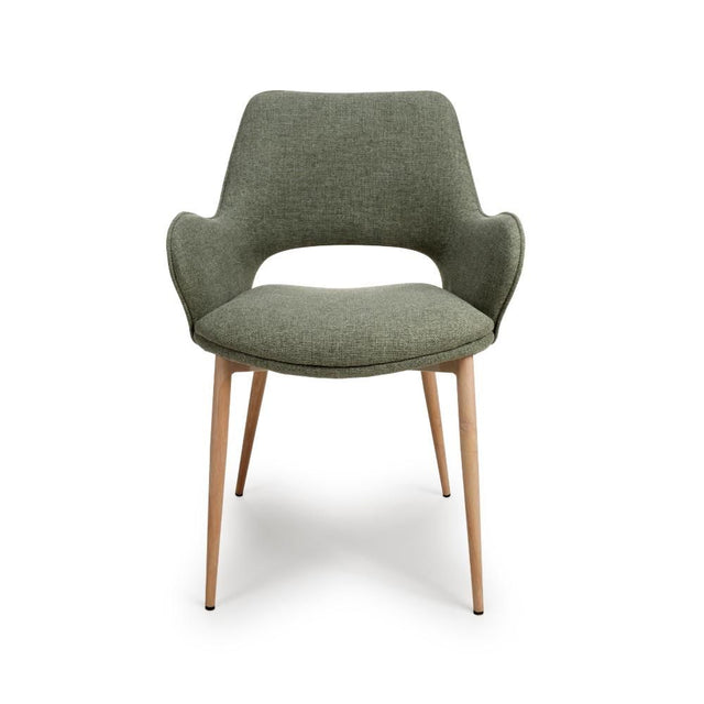 Sydney Chair - Sage (Sold in 2's) - Main Image