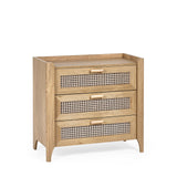 Sydney 3 Drawer Chest - Light Brown - SYD003