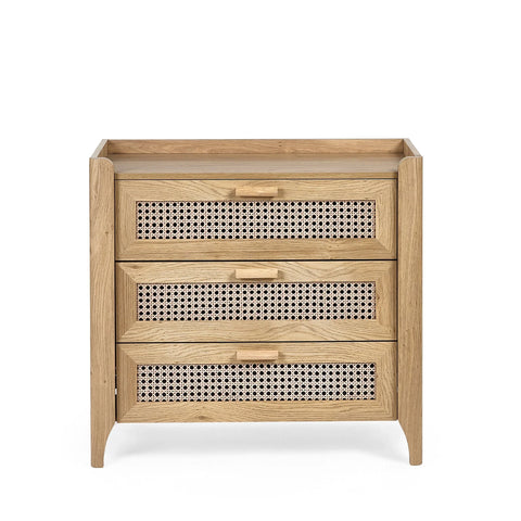Sydney 3 Drawer Chest - Light Brown - SYD003