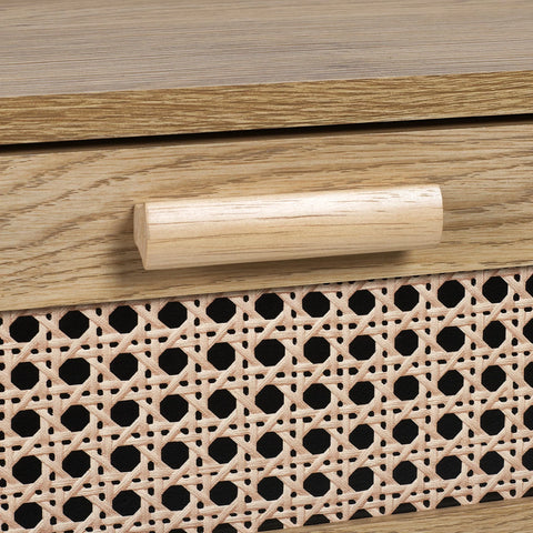 Sydney 6 Drawer Wide Chest - Light Brown - SYD004