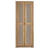 Sydney 2 Door Wardrobe - Light Brown - SYD005