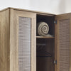 Sydney 2 Door Wardrobe - Light Brown - SYD005