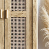 Sydney 2 Door Wardrobe - Light Brown - SYD005