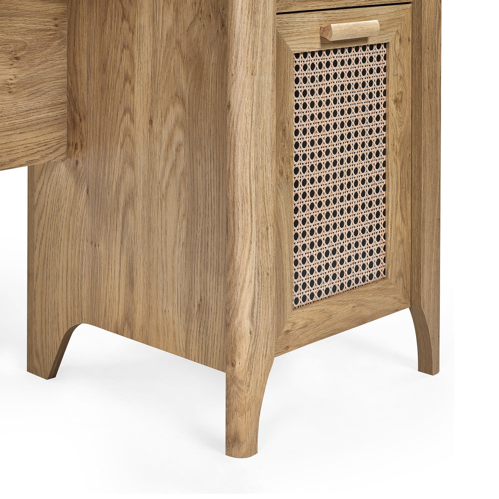 Sydney Desk - Light Brown - SYD011