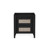 Sydney 2 Drawer Bedside - Light Brown - SYD001