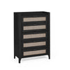 Sydney 5 Drawer Chest - Light Brown - SYD002