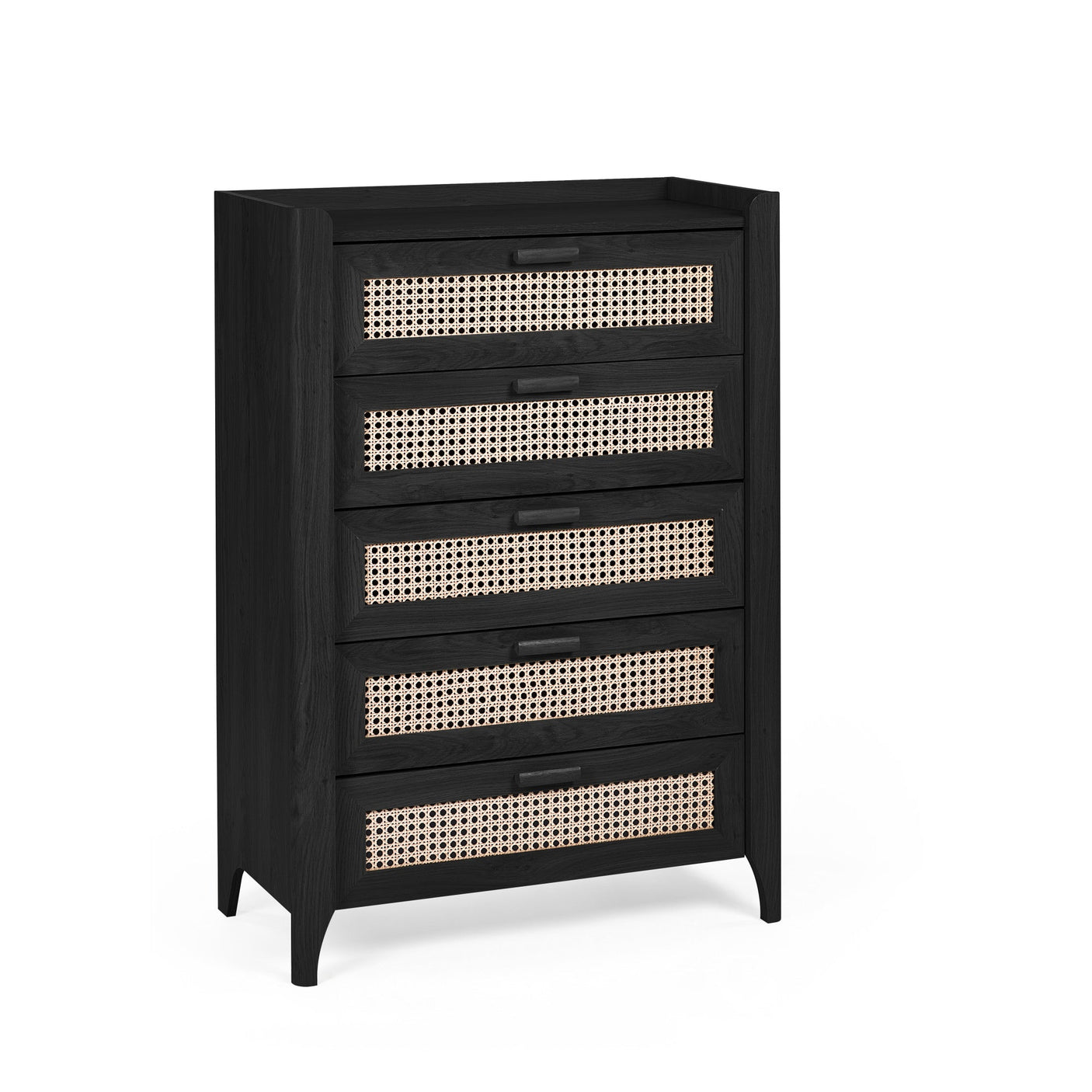 Sydney 5 Drawer Chest - Light Brown - SYD002