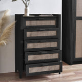 Sydney 5 Drawer Chest - Light Brown - SYD002