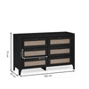 Sydney 6 Drawer Wide Chest - Light Brown - SYD004