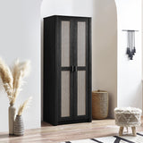 Sydney 2 Door Wardrobe - Light Brown - SYD005
