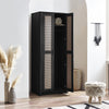 Sydney 2 Door Wardrobe - Light Brown - SYD005