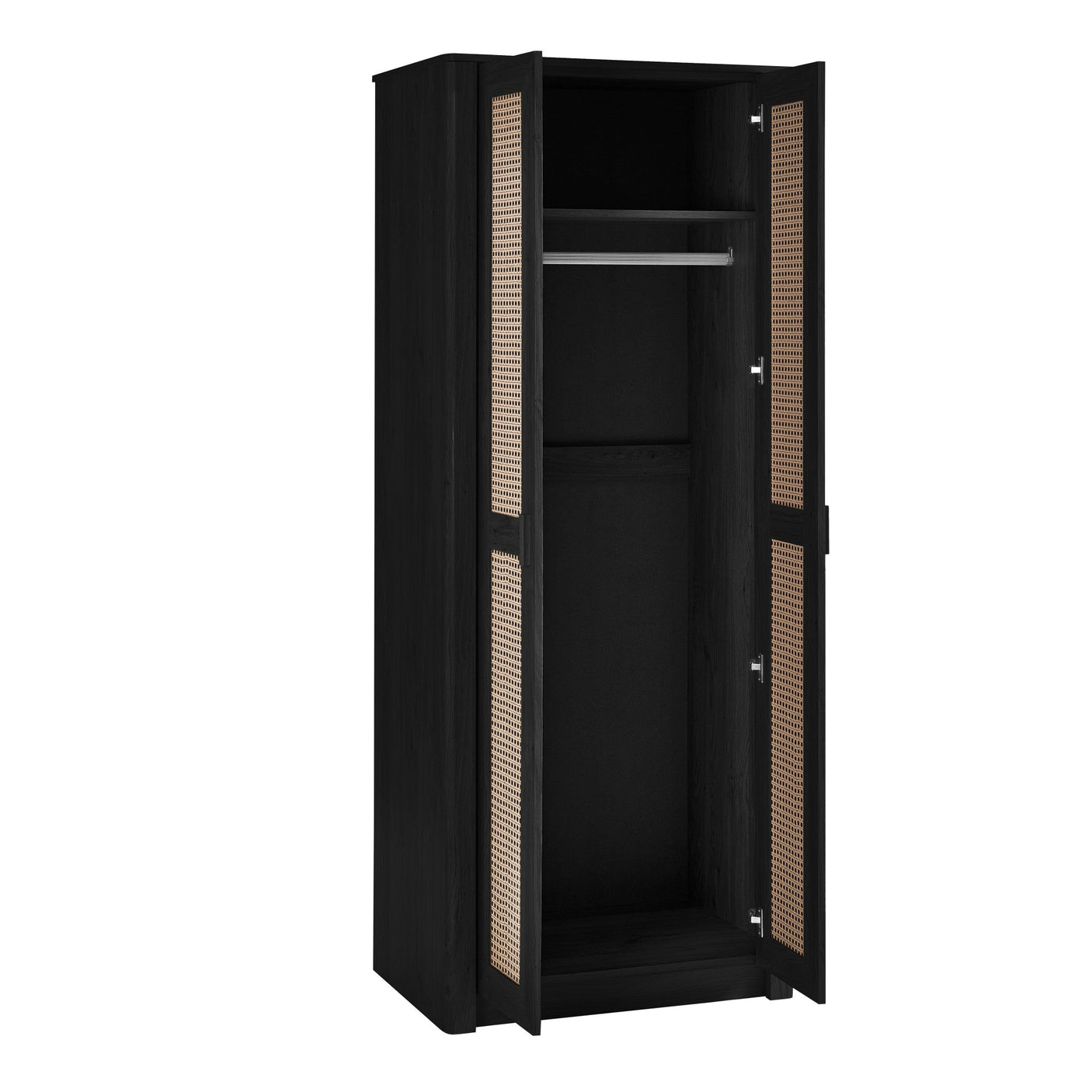 Sydney 2 Door Wardrobe - Light Brown - SYD005