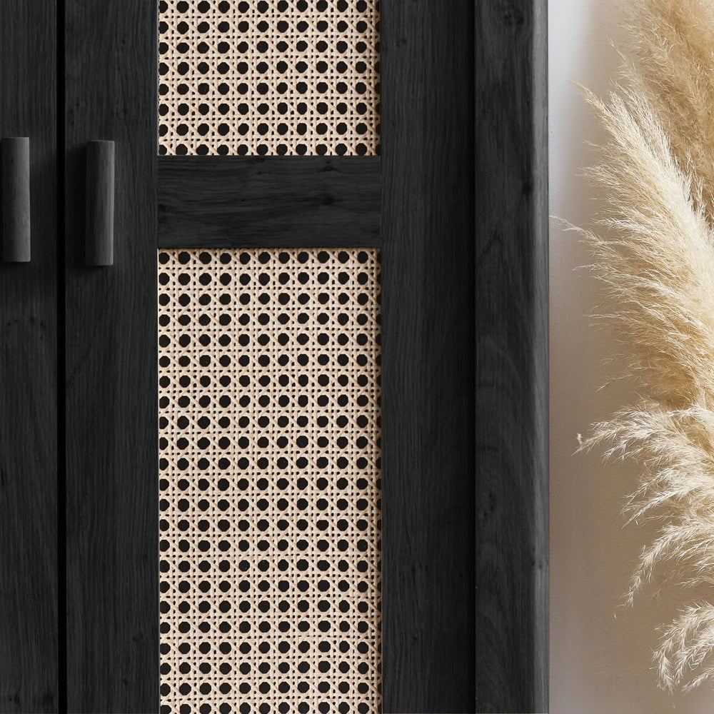 Sydney 2 Door Wardrobe - Light Brown - SYD005