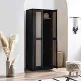 Sydney 2 Door Wardrobe - Light Brown - SYD005