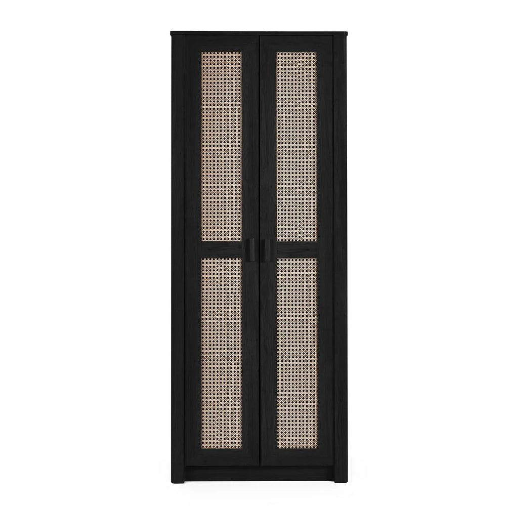 Sydney 2 Door Wardrobe - Black Ash