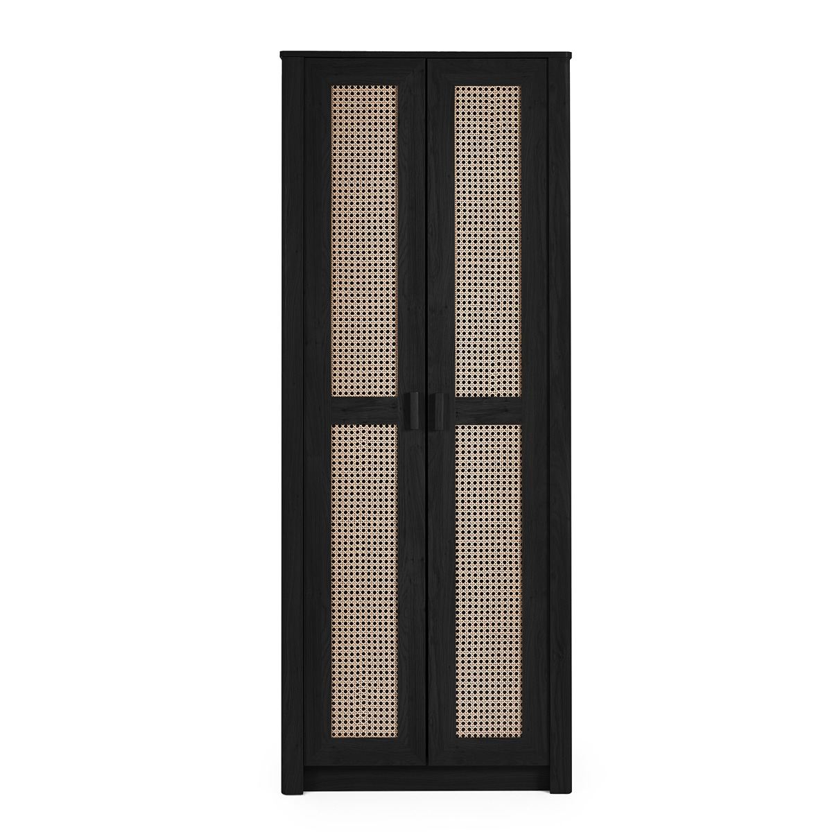 Sydney 2 Door Wardrobe - Black Ash