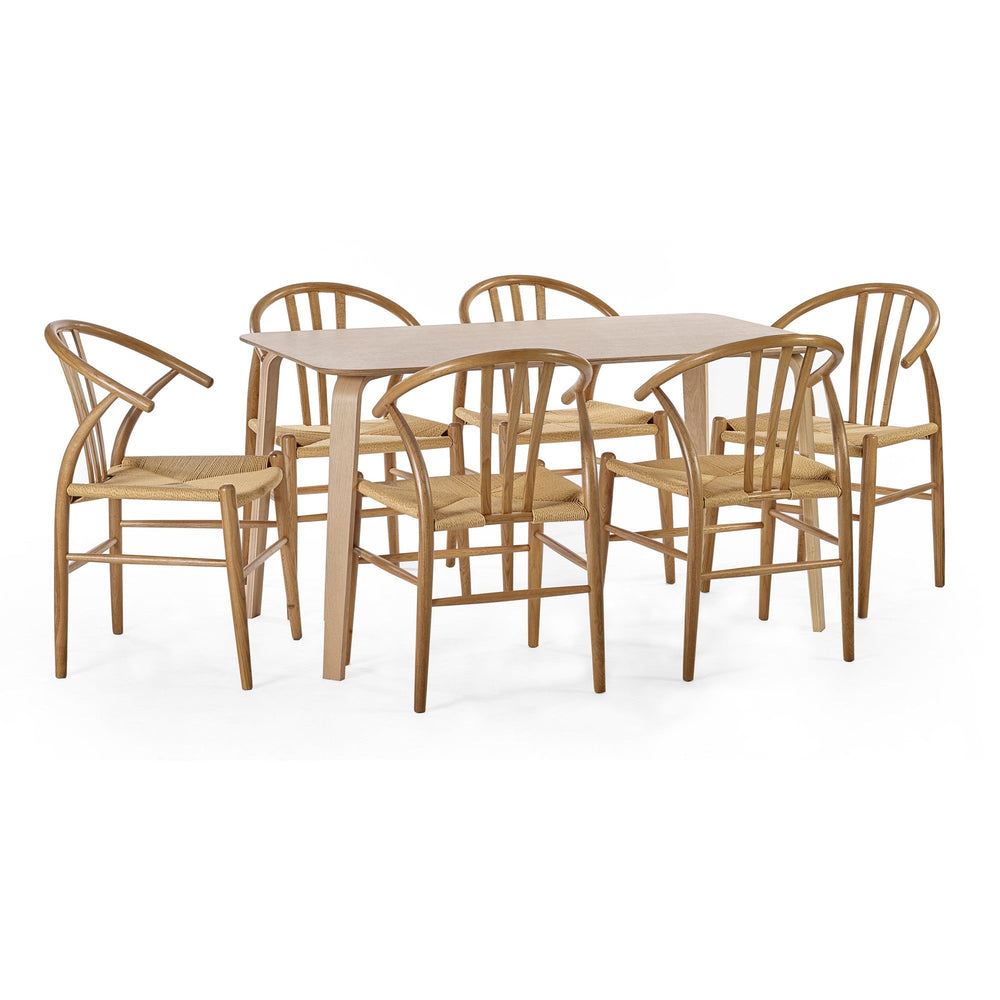 Symi Dining Chair (Set of 2) - Light Brown - SYM101