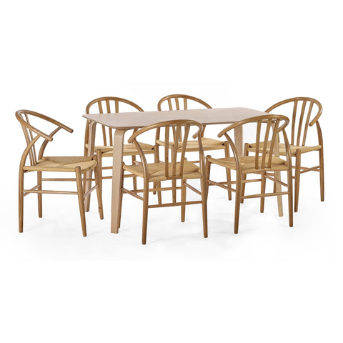 Symi Dining Chair (Set of 2) - Light Brown - SYM101