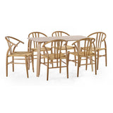 Symi Dining Chair (Set of 2) - Light Brown - SYM101