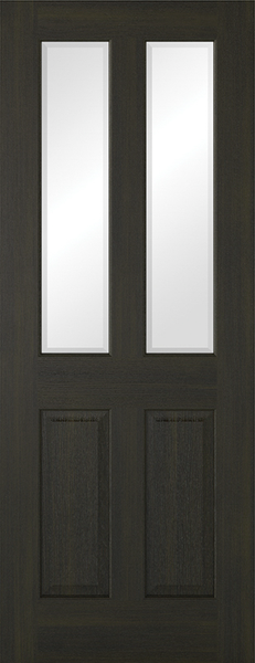 Smoked Oak Richmond Glazed 2L - Smoked Oak - 1981 x 686 (27") x 35mm