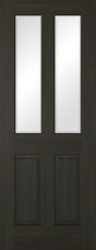 Smoked Oak Richmond Glazed 2L - Smoked Oak - 1981 x 686 (27") x 35mm