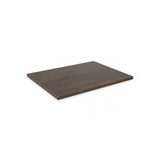 Chocolate oak effect bathroom worktop with natural wood grain finish | Home Centre Direct UK