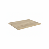 Light oak effect bathroom worktop with natural wood grain finish | Home Centre Direct UK