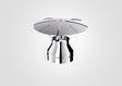 130mm Solinox Rain Cap featuring a sleek, polished chrome finish.