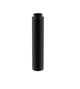 130mm Black Solinox Starter Pipe designed for efficient exhaust systems, featuring a sleek black finish and durable construction for long-lasting performance.