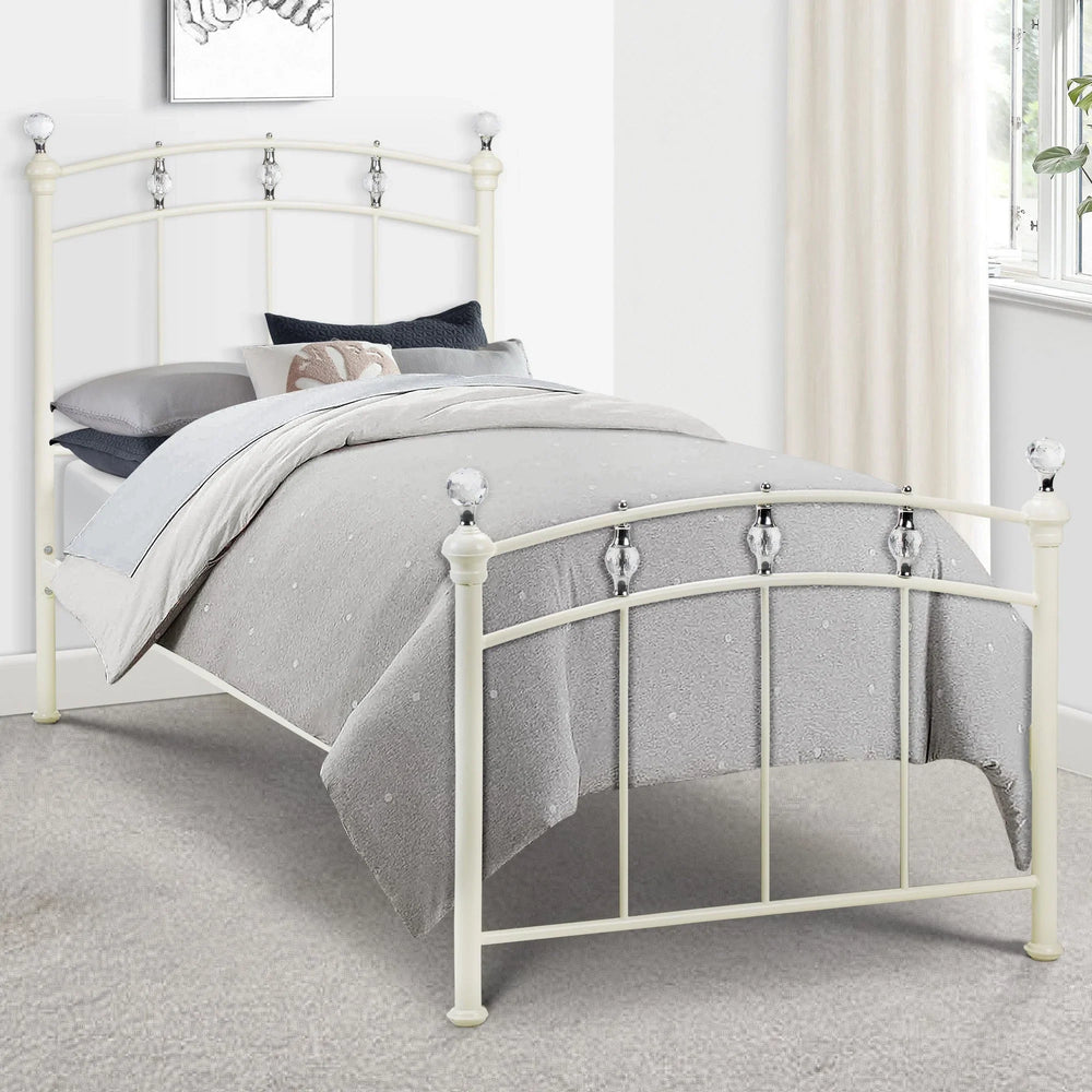 Sophie Bed - Ivory / Single - SOP103