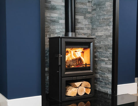 Mourne Summit 5 LS stove with large viewing window | Home Centre Direct UK