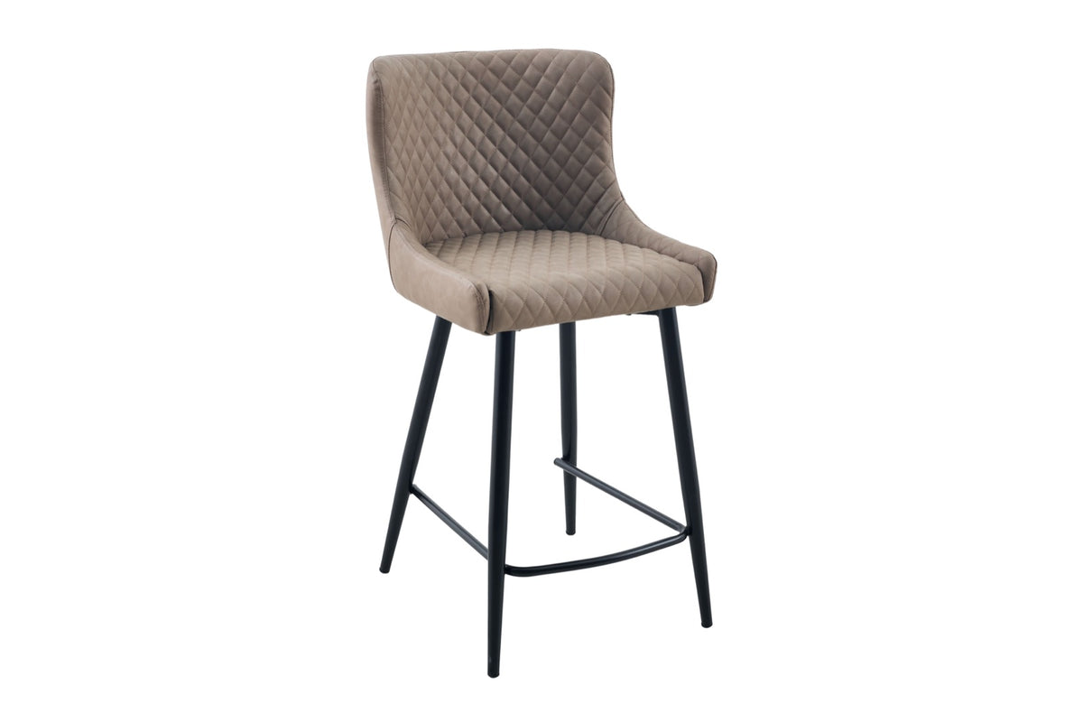 Talia Counter Stool Taupe PU