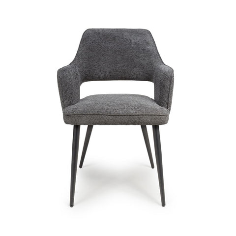Ted Chair - Dark Grey (Sold in 2's) - Main Image