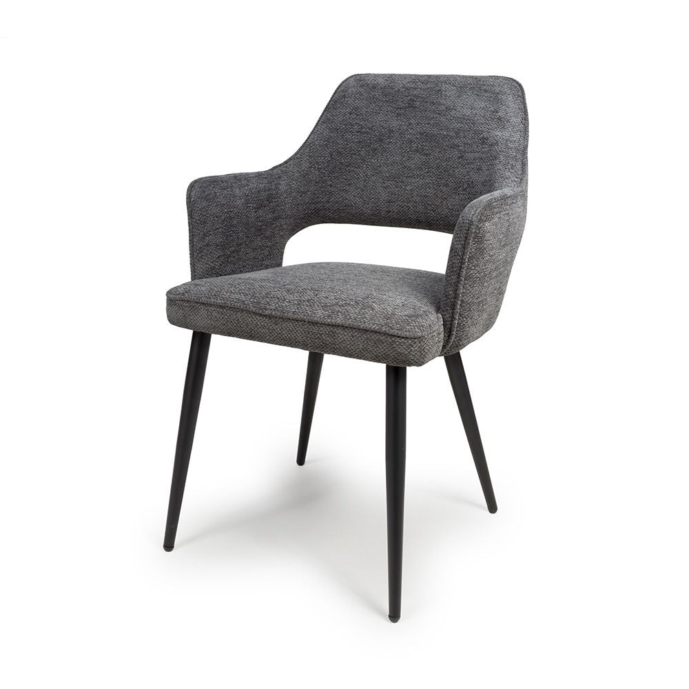 Ted Chair - Dark Grey (Sold in 2's) - Image 2