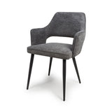 Ted Chair - Dark Grey (Sold in 2's) - Image 2