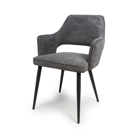 Ted Chair - Dark Grey (Sold in 2's) - Image 2
