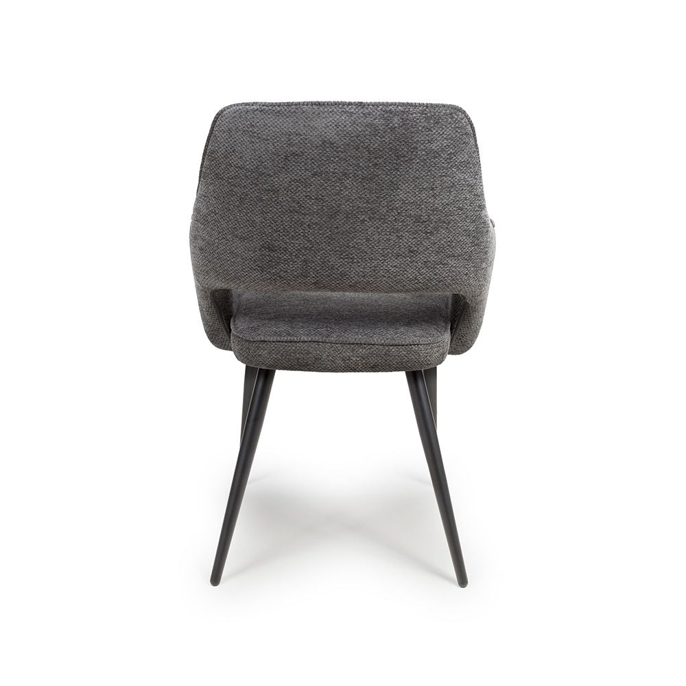 Ted Chair - Dark Grey (Sold in 2's) - Image 4