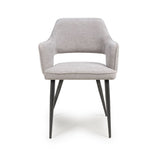 Ted Chair - Pewter (Sold in 2's) - Main Image