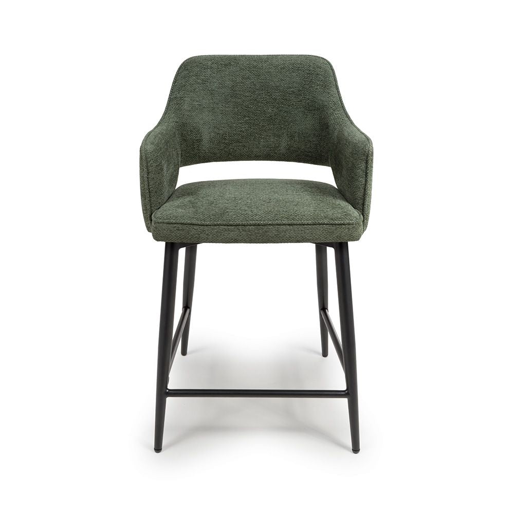 Ted Counter Chair - Green (Sold in 2's) - Main Image